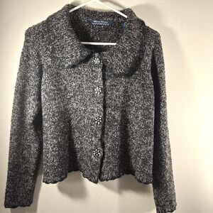 Wind River Charcoal Gray Women's Long Sleeve Cardigan Sweater Size S/M